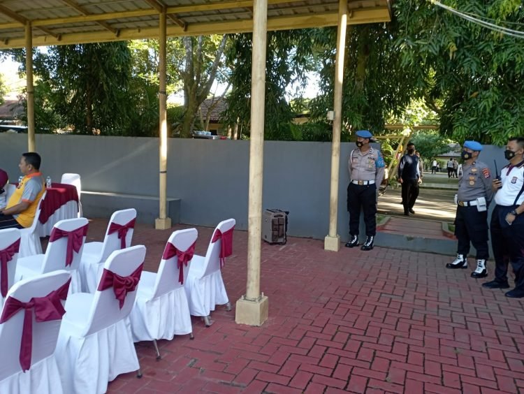 Olahraga Bersama Kapolda Banten Bersama PJU, Bidpropam Polda Banten Lakukan Pengamanan