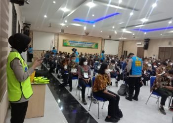 Pemeriksaan Kesehatan Pradiktuk Bintara dan Tamtama Polri Tahun 2022, Itwasda Polda Banten Laksanakan Pengawasan