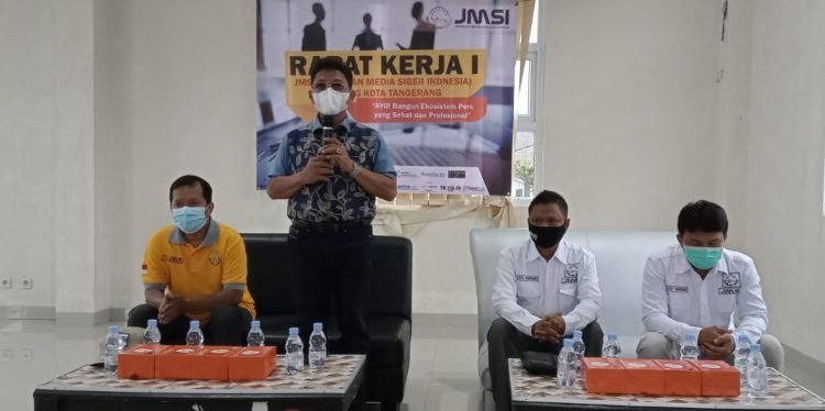 Raker JMSI Kota Tangerang, Sachrudin: Hasilkan Program yang Berkualitas