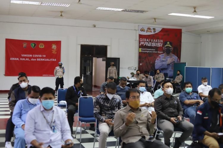 Sipropam Polres Cilegon Awasi Kegiatan Rapat Koordinasi HUT Satpam