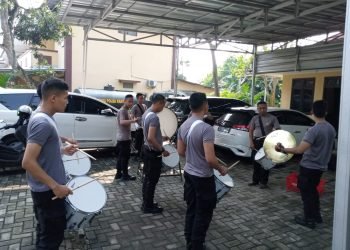 Tim Korsik Yanma Polda Banten Melaksanakan Latihan Rutin