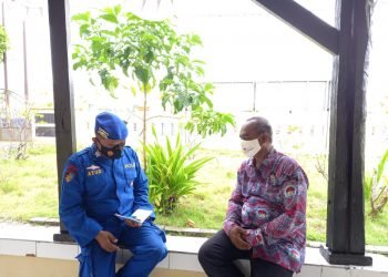 Tingkatkan Sinergitas, Personel Ditpolairud Polda Banten Sambangi Kantor Desa Wargasara