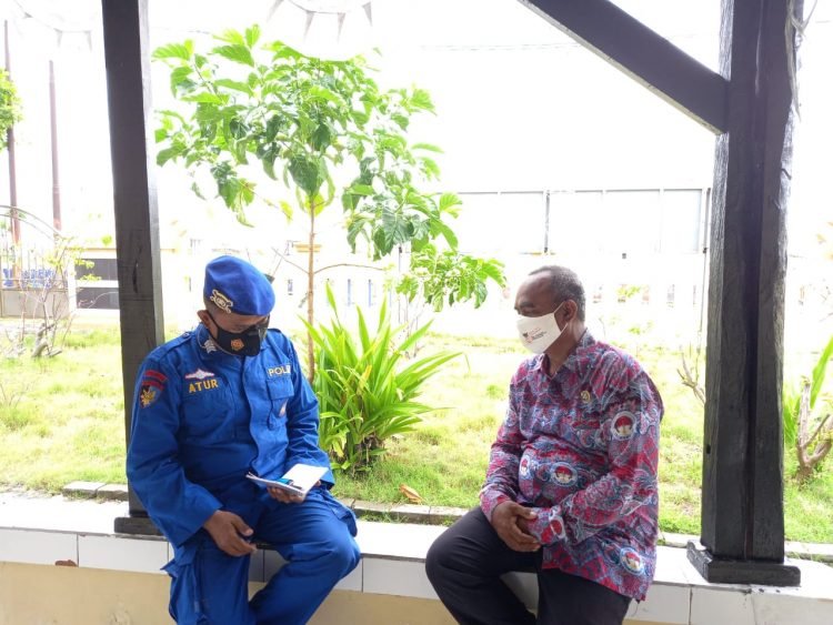 Tingkatkan Sinergitas, Personel Ditpolairud Polda Banten Sambangi Kantor Desa Wargasara