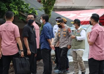 Wakapolda Banten Dampingi Wakil Presiden Kunjungan Kerja di Pandeglang