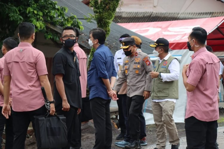 Wakapolda Banten Dampingi Wakil Presiden Kunjungan Kerja di Pandeglang