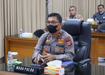 Wakapolda Banten Ikuti Anev Akselerasi Vaksinasi Covid 19