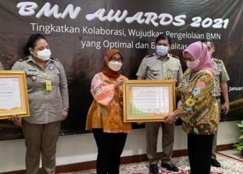 BMN Award, BPN Tangsel Raih 2 Penghargaan