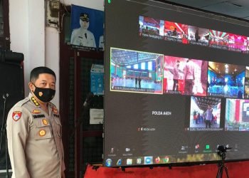 Kabid TIK Polda Banten, Sosok Penting Dibalik Intensnya Video Conference Vaksinasi Nasional