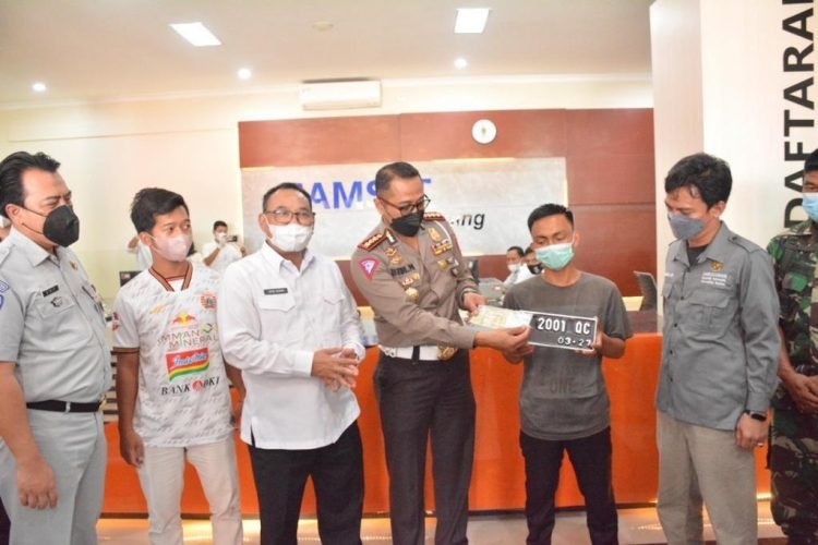 Tingkatkan Pelayanan Polri, Ditlantas Polda Banten launching Gedung Samsat Malingping