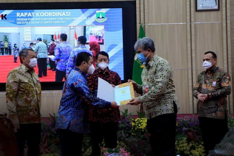 Penilaian Anti Korupsi dari KPK Tahun 2021, Kota Tangerang Raih Nilai Tertinggi