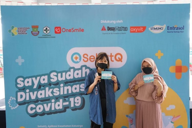BSD City, PT Dexa Medica, SehatQ, Vaksinasi Booster
