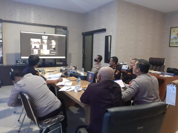 irbinmas Polda Banten Gelar Rapat Bersama Para Ketua Pokdarkamtibmas