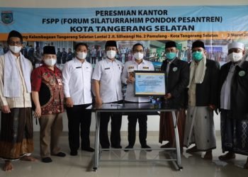 Kantor Forum Silaturahmi Pondok Pesantren Tangsel Diresmikan