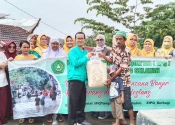 IPQ Tangsel Beri Bantuan Korban Banjir Kota Serang dan Kabupaten Pandeglang