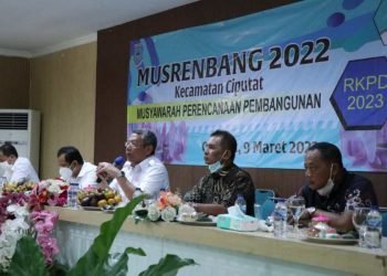 Musrenbang Kecamatan Ciputat, Benyamin Davnie Wanti-wanti Camat dan Lurah untuk Memaksimalkan Pembangunan