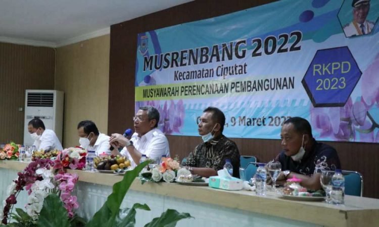Musrenbang Kecamatan Ciputat, Benyamin Davnie Wanti-wanti Camat dan Lurah untuk Memaksimalkan Pembangunan