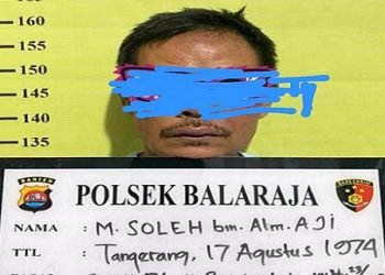 Bapak di Balaraja Dibekuk Usai Cabuli Anak Kandung Hingga Hamil