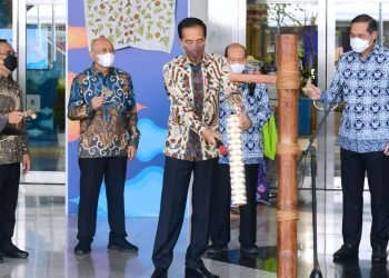 Buka INACRAFT 2022, Presiden Ajak Masyarakat Cintai Produk Kerajinan Dalam Negeri