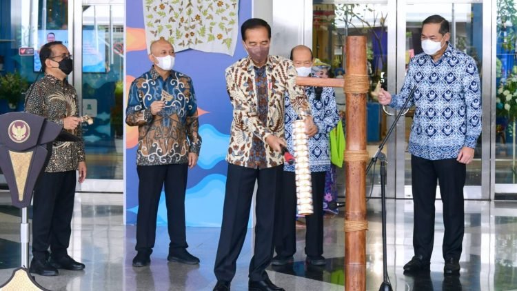 Buka INACRAFT 2022, Presiden Ajak Masyarakat Cintai Produk Kerajinan Dalam Negeri