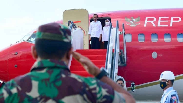 Dari IKN, Presiden dan Ibu Iriana Kembali ke Jakarta