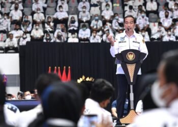 Hadiri Silaturahmi Nasional Apdesi, Presiden Jokowi Apresiasi Peran Perangkat Desa dalam Penanganan Covid-19