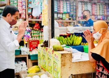 Jelang Ramadan, Presiden Cek Ketersediaan Bahan Pokok di Sejumlah Pasar