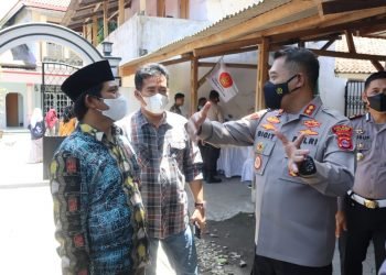 Kapolres Cilegon Polda Banten Cek Lokasi Yang Akan Dikunjungi Menteri Agama
