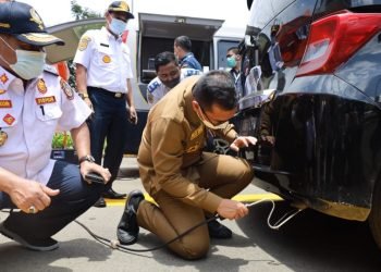 Kendaraan Tidak Lolos Uji Emisi di Tangsel Belum Dikenakan Sanksi