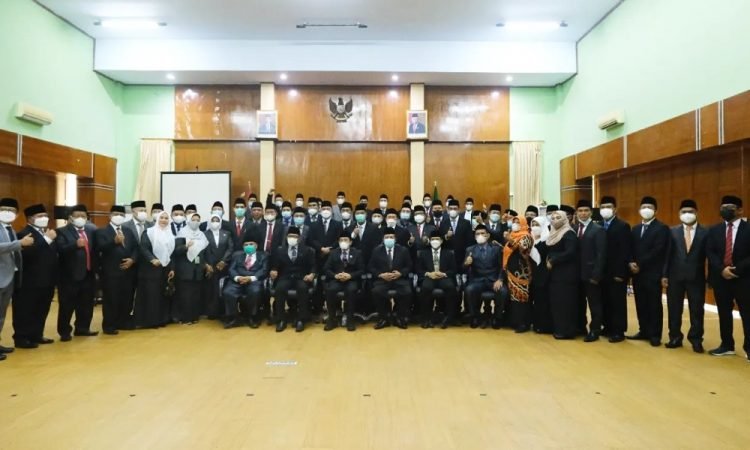 Kepala Kanwil Kemenag Banten Lantik Sejumlah Pejabat Adminstratif dan Fungsional