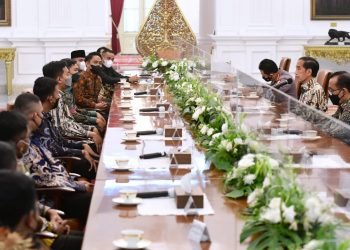 Presiden Audiensi dengan 12 Organisasi Mahasiswa dalam Kelompok Cipayung Plus