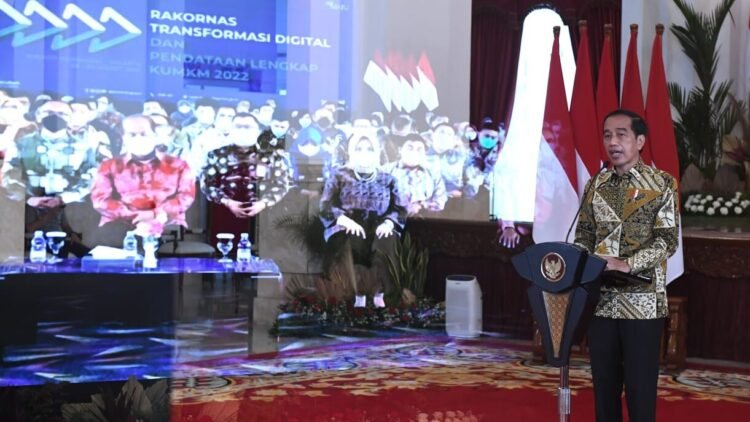 Presiden Dorong Peningkatan Pelaku UMKM dalam Ekosistem Digital