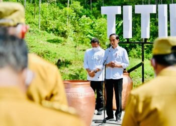 Presiden: Penyatuan Tanah dan Air Bentuk Kebinekaan dan Persatuan yang Kuat