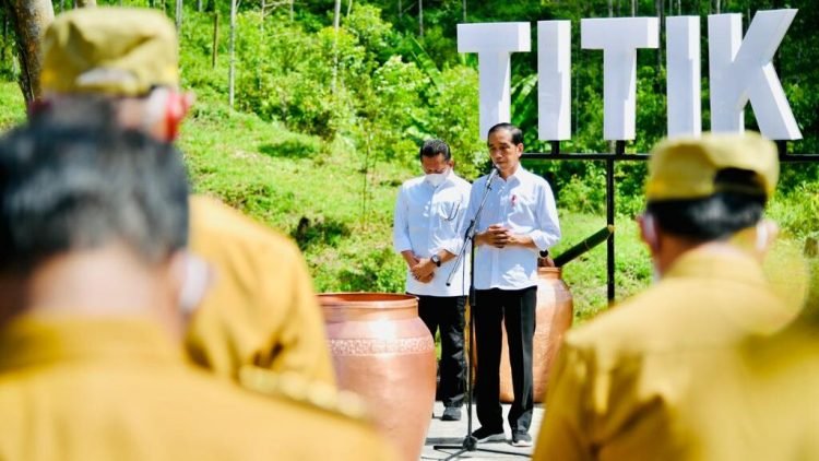 Presiden: Penyatuan Tanah dan Air Bentuk Kebinekaan dan Persatuan yang Kuat