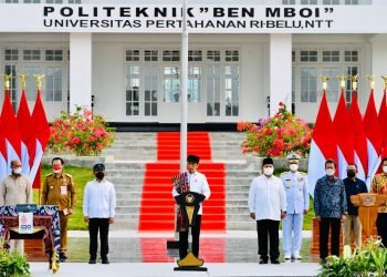 Resmikan Politeknik Unhan di NTT, Presiden: Pembangunan SDM Fondasi Indonesia Maju