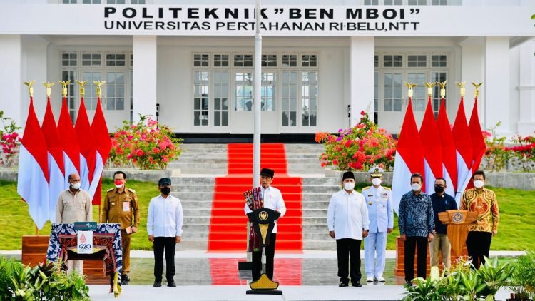 Resmikan Politeknik Unhan di NTT, Presiden: Pembangunan SDM Fondasi Indonesia Maju