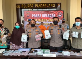 Terus Bekerja di Lapangan, Polda Banten dan Polres Pandeglang Kembali Sita Skala Besar Narkoba