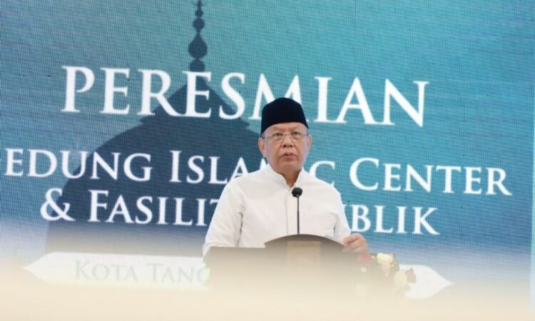 Wali Kota Tangsel Benyamin Davnie Resmikan Gedung Islamic Center dan Delapan Fasilitas Publik