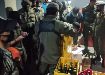 Nekat Buka Saat Ramadan, Satpol PP Tangsel Tindak Tegas Tempat Hiburan Malam