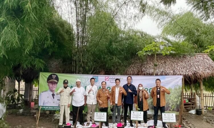 Peringati Hari Bumi, Indah Kiat Tangerang Tanam Ribuan Bibit Mangrove di Bantaran Sungai Cisadane