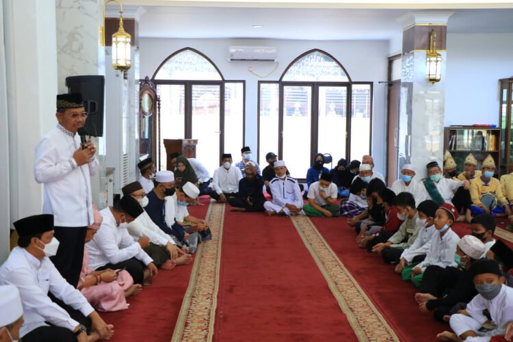 Hadiri Gema Ramadan di Masjid Al Muhajirin, Sachrudin: Puasa Diisi dengan Kegiatan Positif