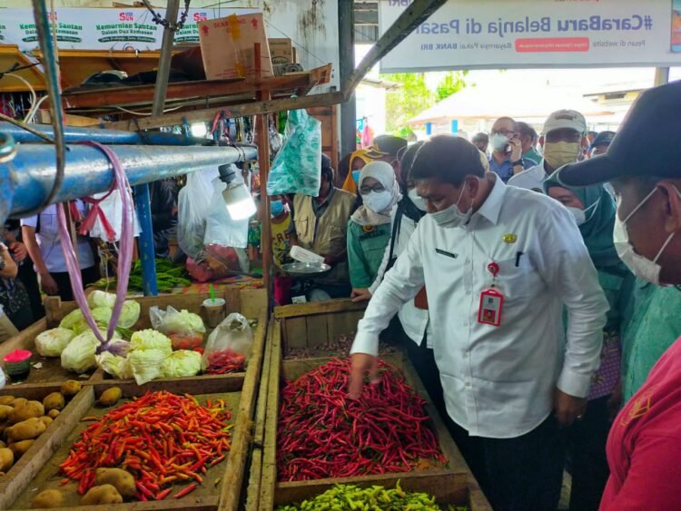 Jelang Idul Fitri 1443, Sekda Kabupaten Tangerang Pantau Harga Sembako