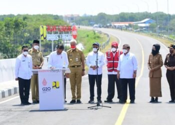 Resmikan Jalan Lingkar Brebes-Tegal, Presiden Harap Perlancar Mudik Lebaran