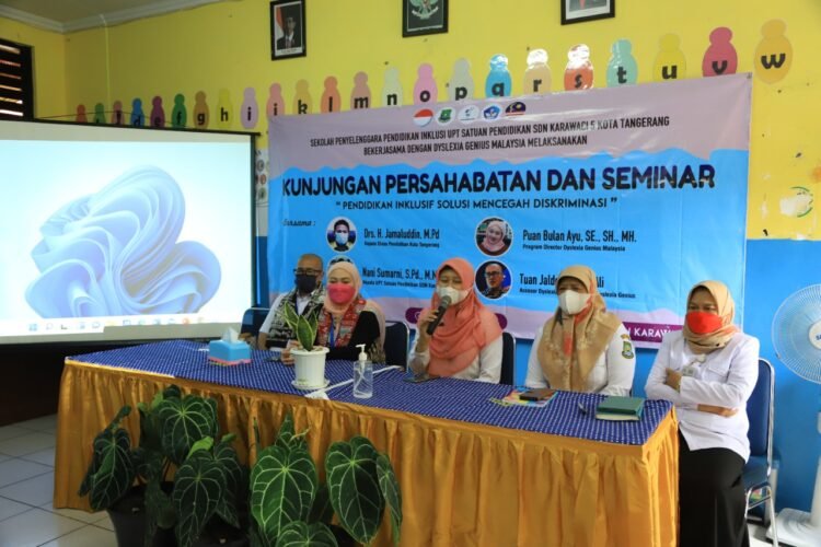 SDN Karawaci 5 Bersama Dyslexia Genius Malaysia Gelar Seminar Pendidikan Inklusif Solusi Mencegah Diskriminasi