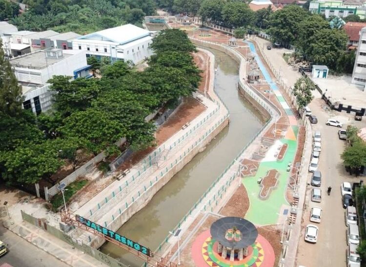 Terkait Longsor di Taman Jaletreng 2, DSDABMBK Tangsel: Sudah Diperbaiki Pelaksana