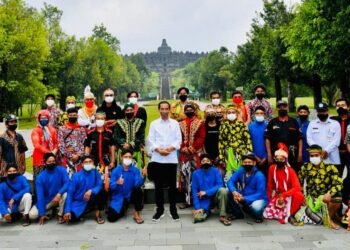 Tinjau Candi Borobudur, Presiden Ingin Ajang Seni Dirutinkan untuk Tarik Wisatawan