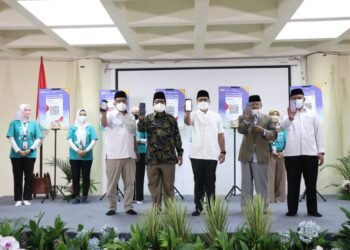 Wakil Wali Kota Pilar Saga Ichsan Hadiri Pelantikan DMI Kota Tangsel Periode 2021-2026