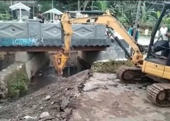 Saluran Air Amblas di Puri Pamulang Langsung Ditangani DSDABMBK Tangsel