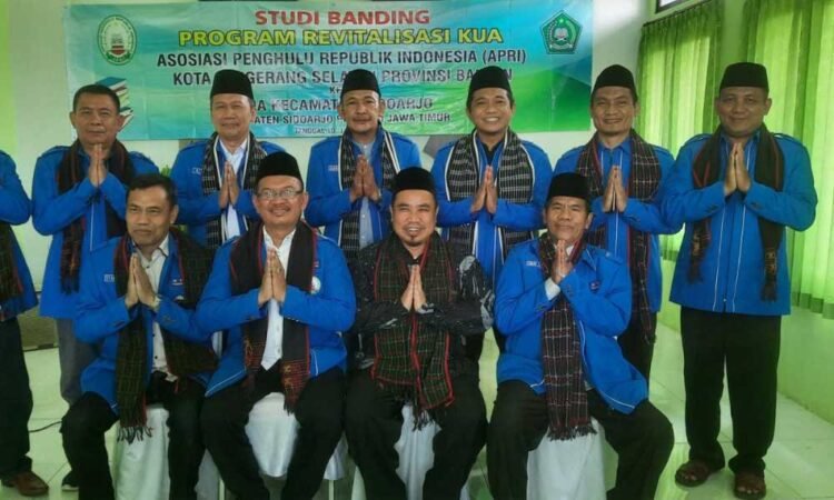 APRI Tangsel Adakan Revitalisasi dan Studi Banding ke KUA Kecamatan Sidoarjo Jatim