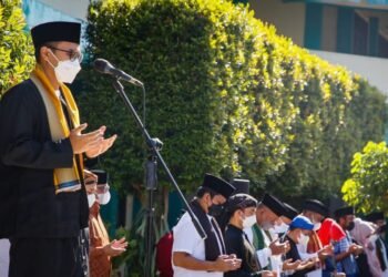 Pilar Saga Ichsan Pimpin Upacara Peringatan Hardiknas