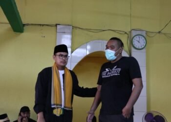 Pilar Saga Ichsan Kunjungi Korban Kebakaran Lapak Pasar Ciputat